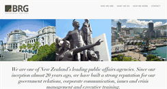 Desktop Screenshot of brg.co.nz